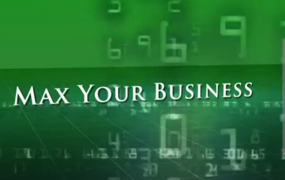 Max Your Business Intro Screen